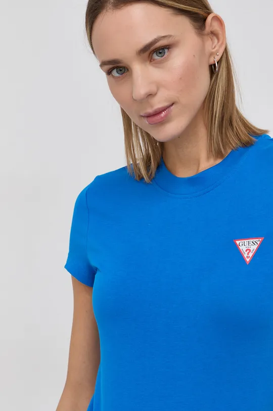 niebieski Guess T-shirt W1YI0Z.J1311