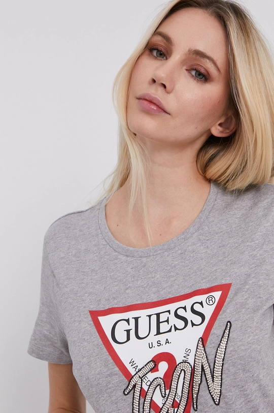 szary Guess T-shirt