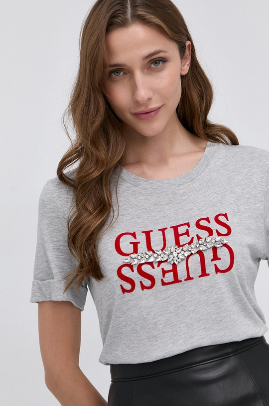 сірий Футболка Guess