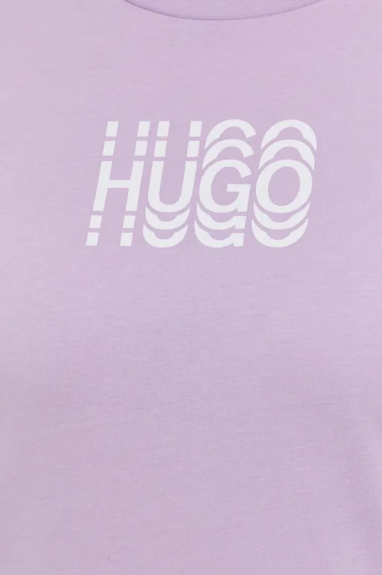 Hugo T-shirt bawełniany 50455711 Damski