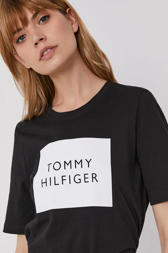 čierna Tričko Tommy Hilfiger