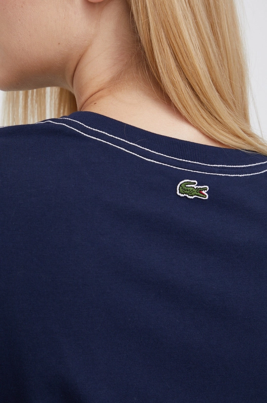 Lacoste T-shirt bawełniany TF7104 Damski