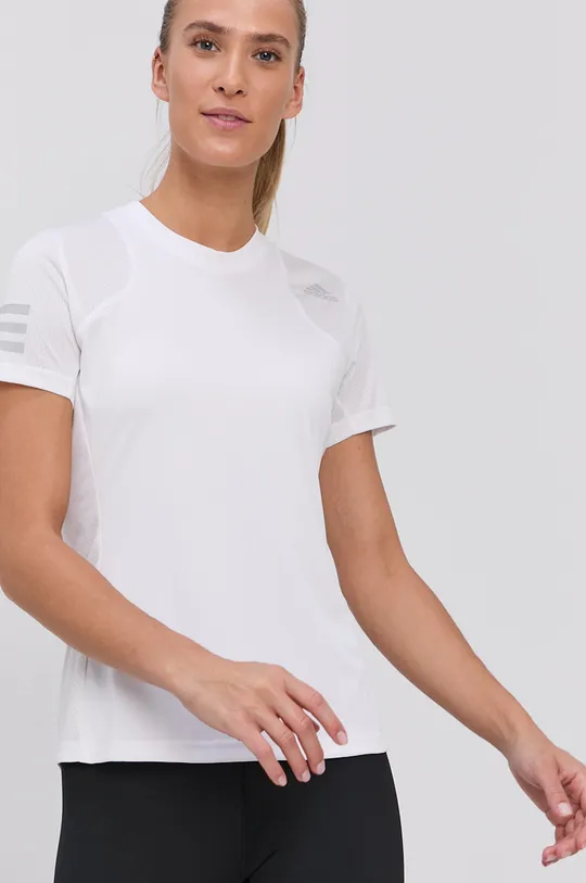 biały adidas Performance T-shirt GL5529