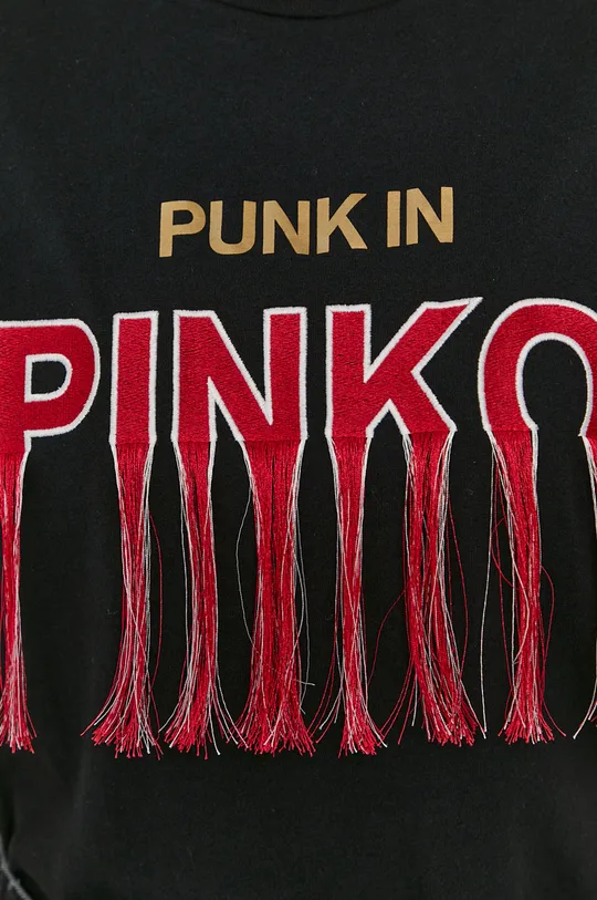 Хлопковая футболка Pinko Женский
