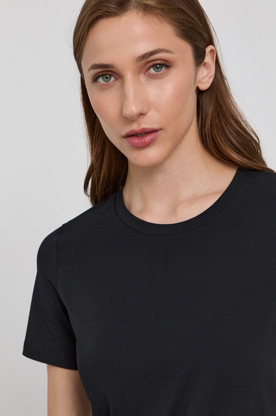 fekete Max Mara Leisure t-shirt