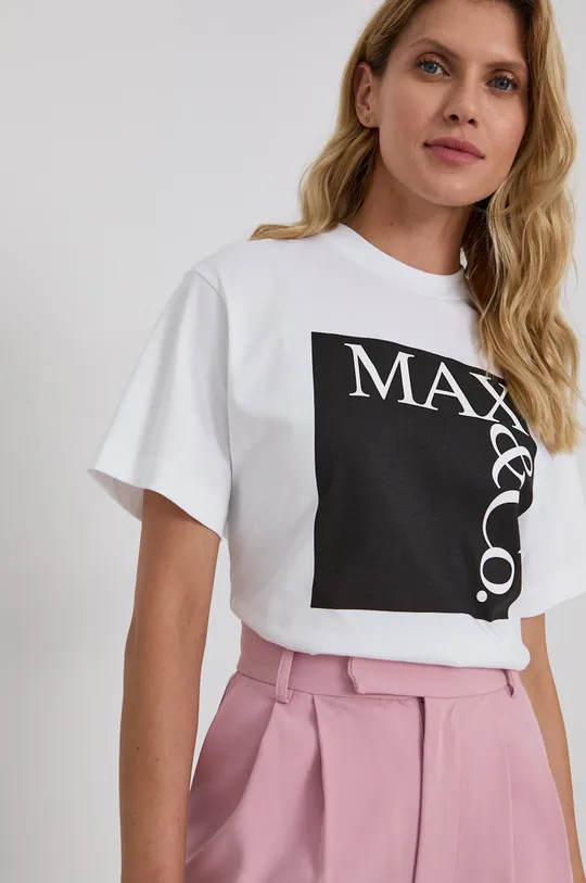 czarny MAX&Co. T-shirt bawełniany