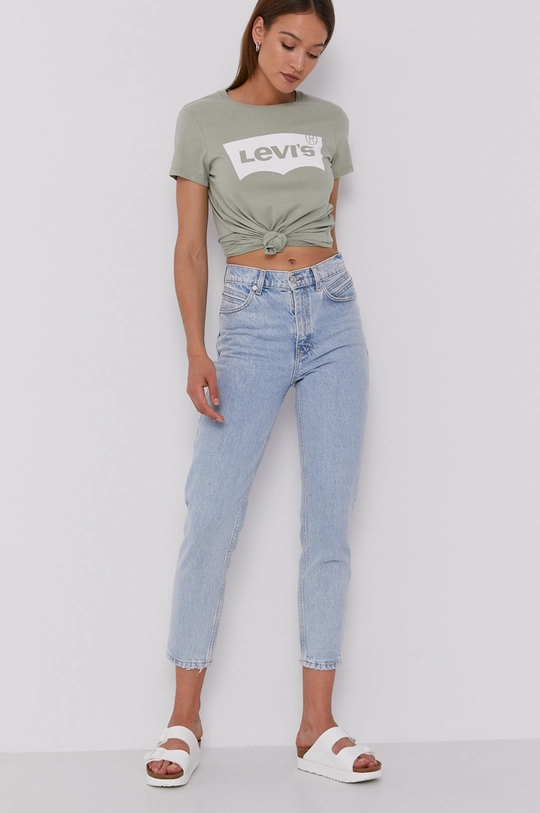 Levi's T-shirt zielony