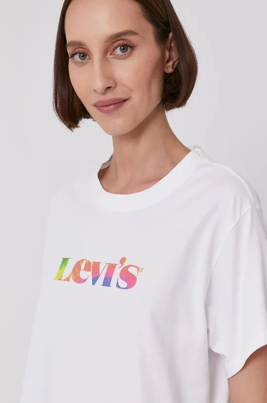 biały Levi's T-shirt