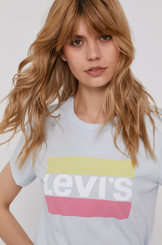 kék Levi's t-shirt