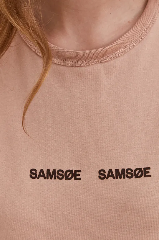 Bavlnené tričko Samsoe Samsoe Dámsky