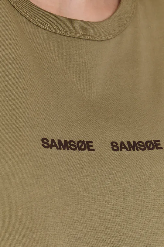 Bavlnené tričko Samsoe Samsoe Dámsky