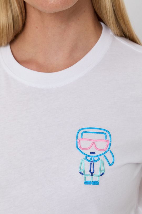 Karl Lagerfeld T-shirt bawełniany Damski
