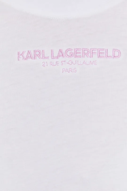 Karl Lagerfeld T-shirt bawełniany 215W1714