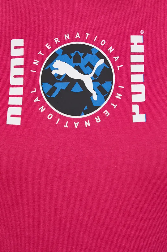 Puma T-shirt bawełniany 531658 Damski
