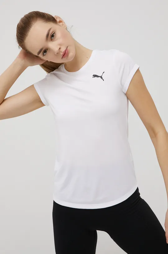 Puma T-shirt treningowy biały