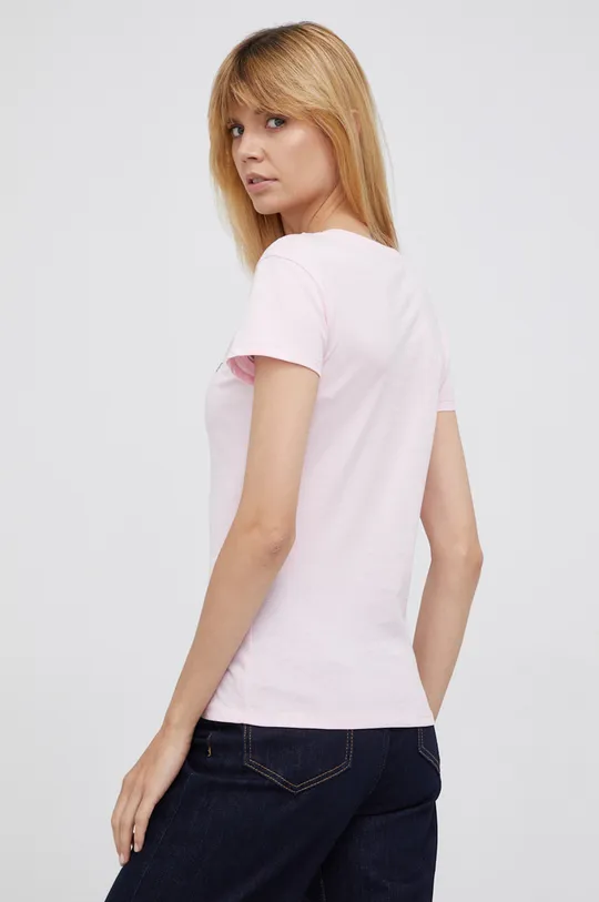 Armani Exchange - Bavlnené tričko  100% Bavlna