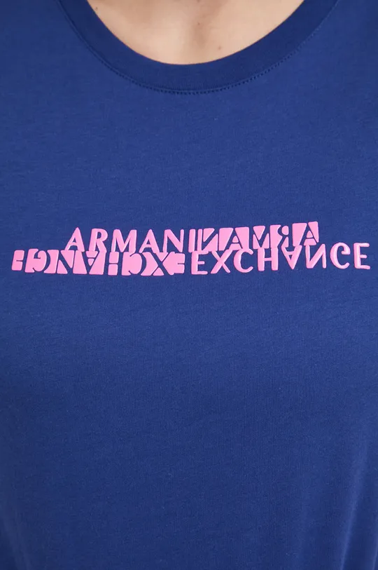 Armani Exchange T-shirt bawełniany 6KYTGT.YJG3Z Damski