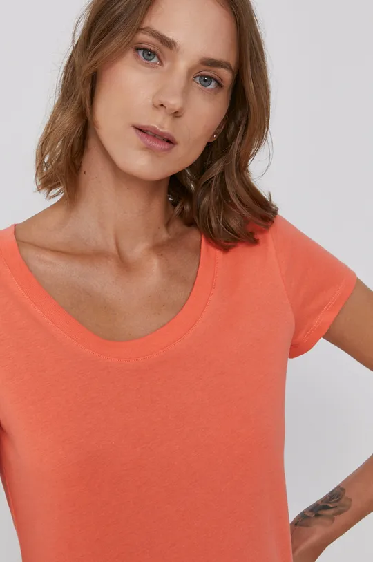 pomarańczowy Armani Exchange T-shirt bawełniany 6KYTGB.YJ3RZ