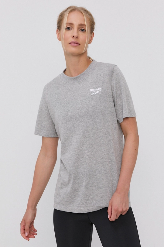 szürke Reebok t-shirt GS9375 Női