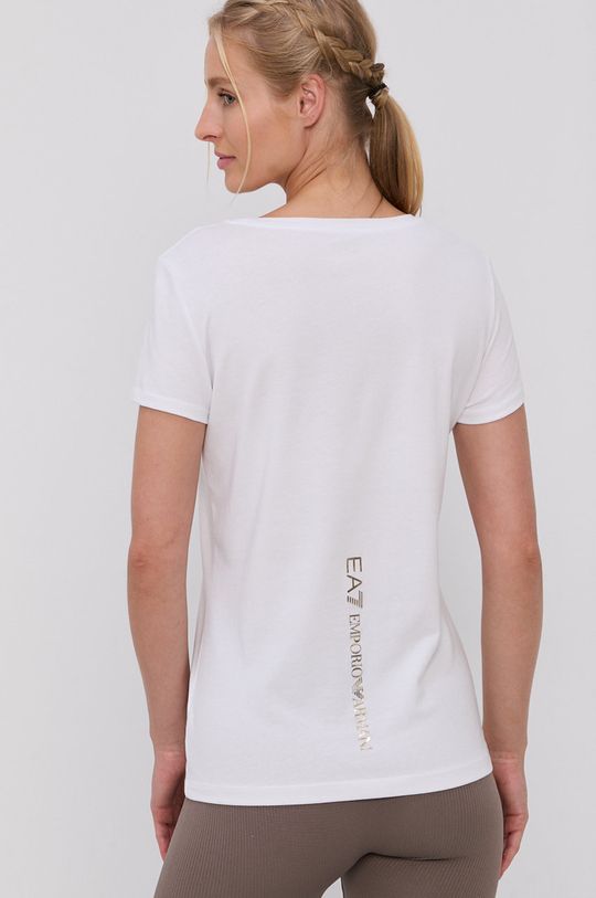 EA7 Emporio Armani T-shirt bawełniany 6KTT18.TJ12Z 95 % Bawełna, 5 % Elastan