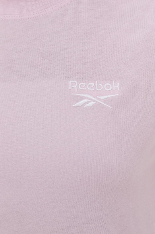 różowy Reebok T-shirt H50357