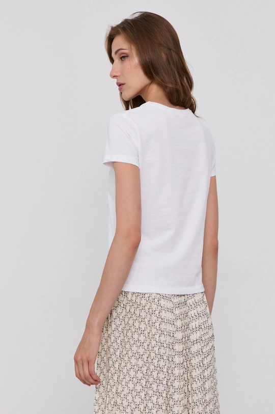 Elisabetta Franchi T-shirt bawełniany 100 % Bawełna