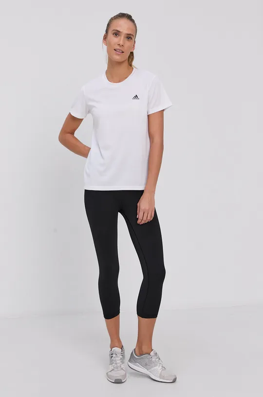 adidas T-shirt GS8797 biały