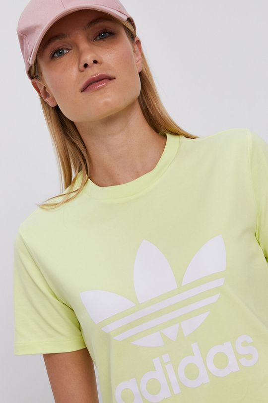 svetložltá Tričko adidas Originals H33567