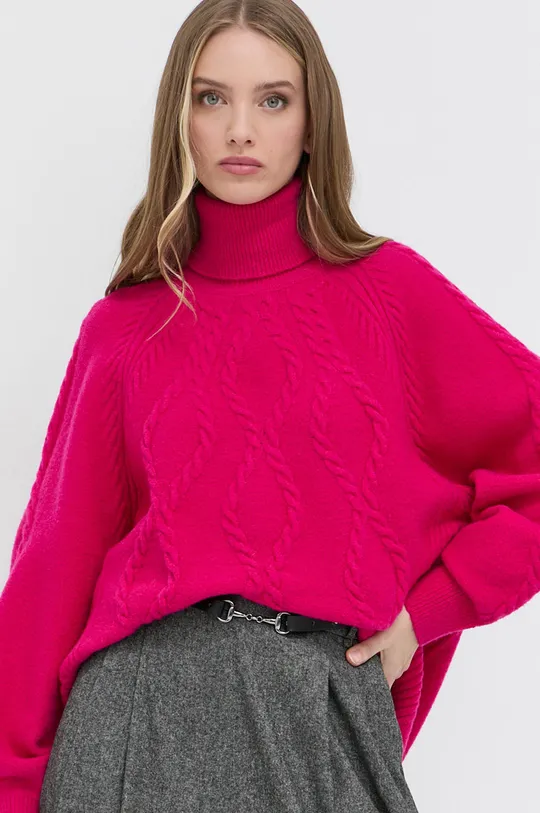 rózsaszín Marella gyapjú pulóver