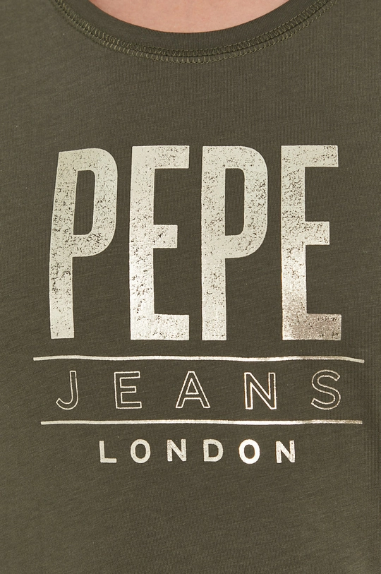 Хлопковая футболка Pepe Jeans Blancas Женский