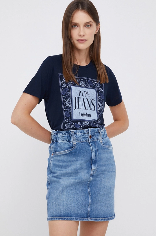 sötétkék Pepe Jeans t-shirt Női