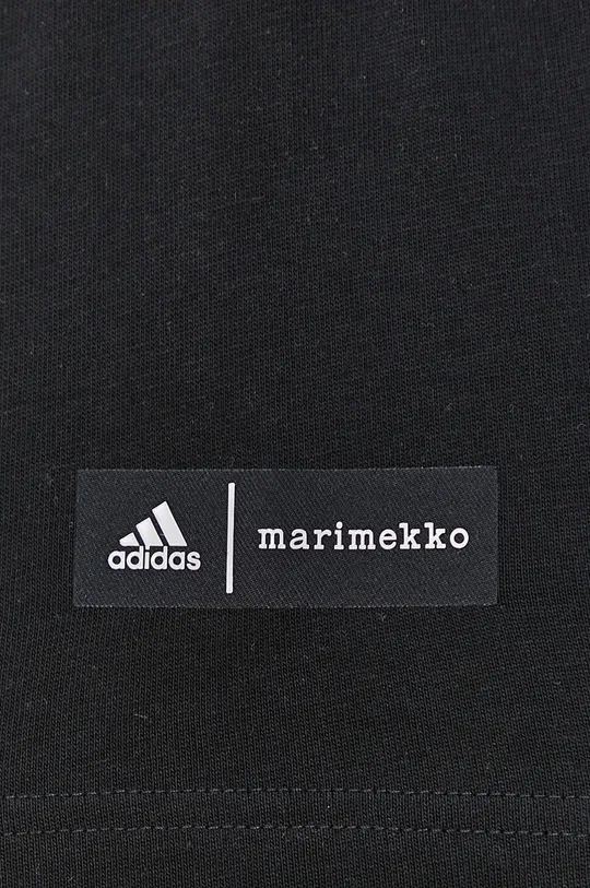 Хлопковая футболка adidas Performance x Marimekko GT8823