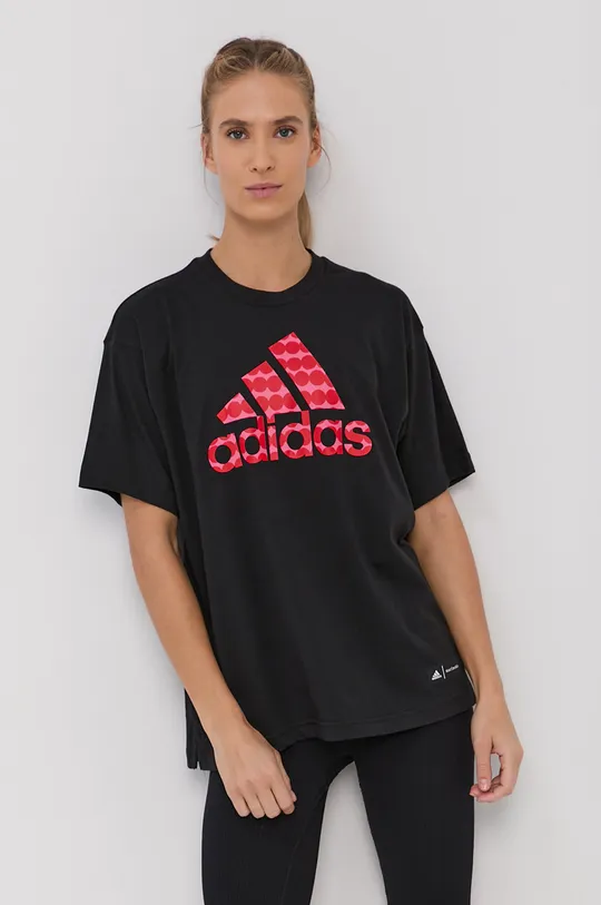 adidas Performance pamut póló x Marimekko H15835  100% pamut