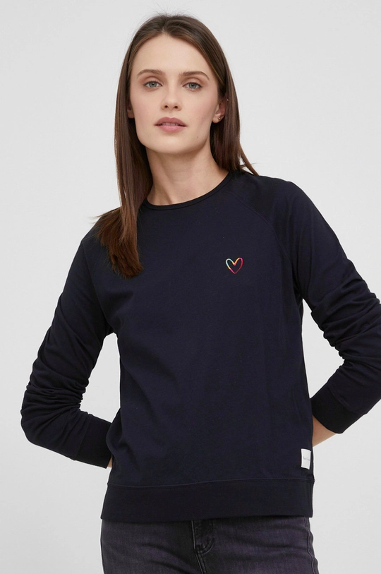 czarny Paul Smith Longsleeve bawełniany Damski