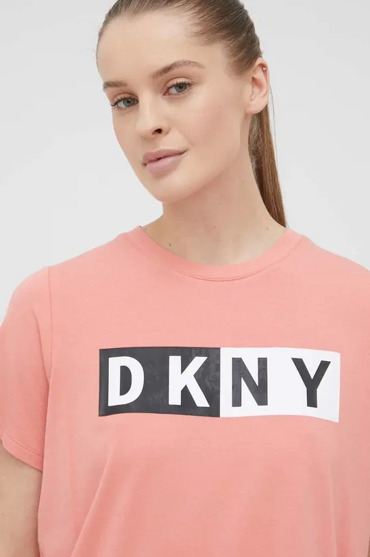 Dkny - T-shirt DP1T5894 58 % Bawełna, 4 % Elastan, 38 % Modal