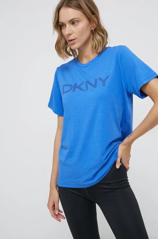niebieski Dkny T-shirt DP1T6749 Damski