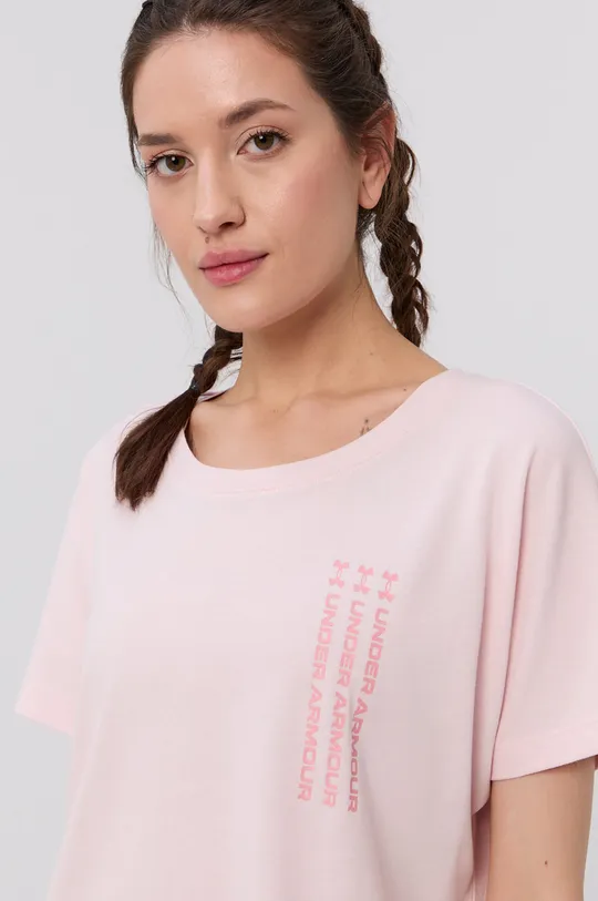 różowy Under Armour T-shirt 1365777