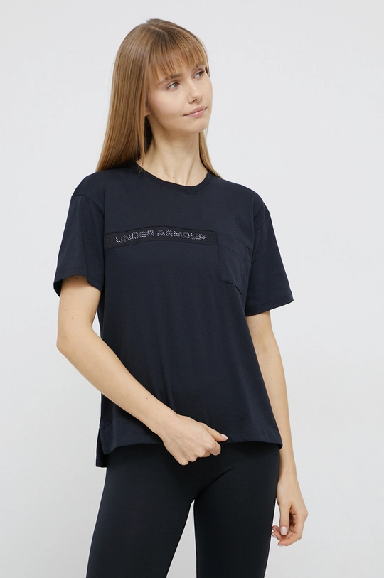 czarny Under Armour T-shirt 1365850 Damski