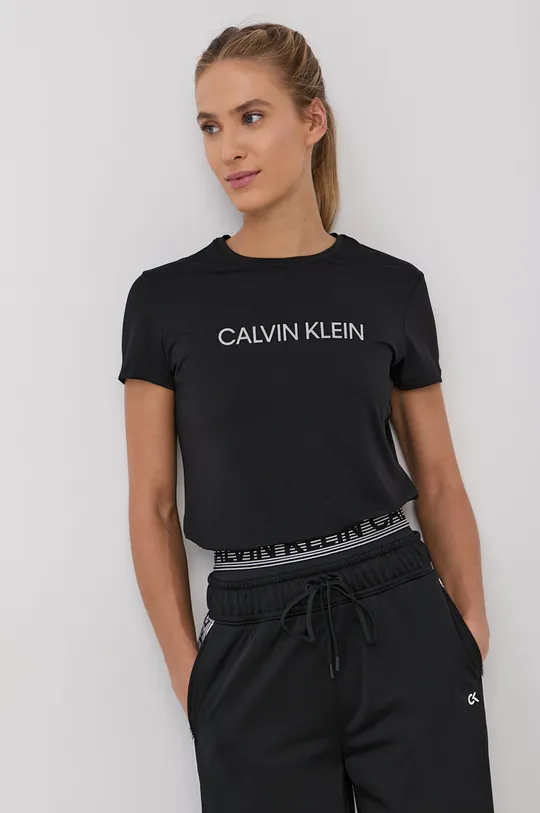 fekete Calvin Klein Performance t-shirt