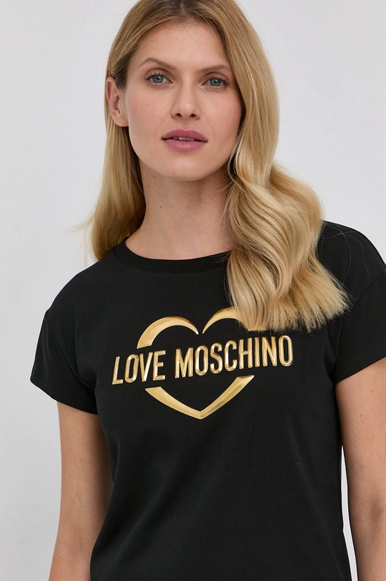 чёрный Футболка Love Moschino