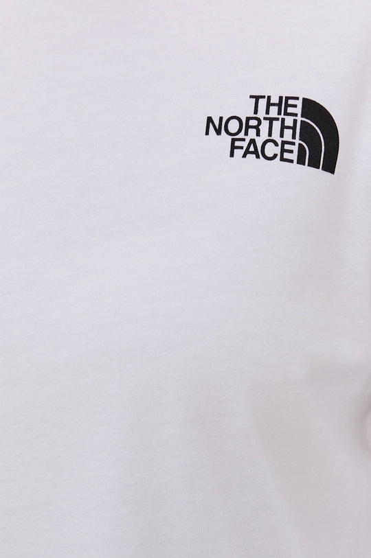 Bombažen longsleeve The North Face Ženski