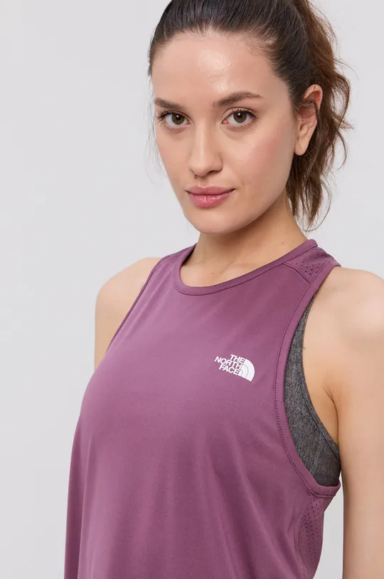 fioletowy The North Face Top