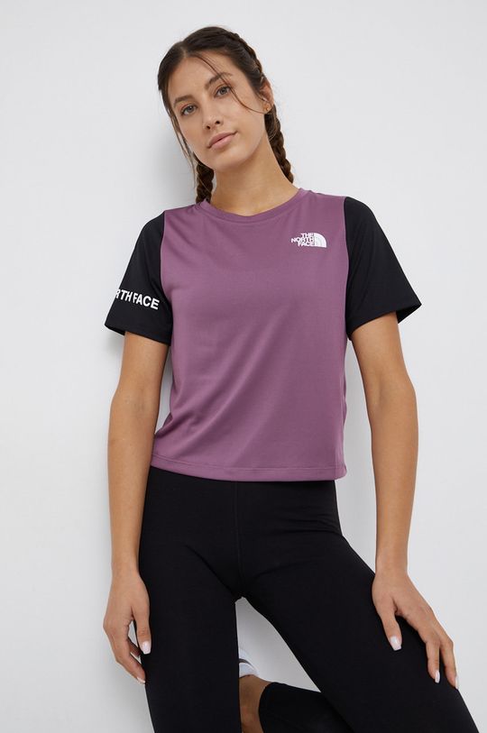 fioletowy The North Face - T-shirt Damski