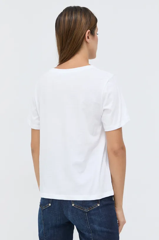 Trussardi - T-shirt bawełniany 100 % Bawełna