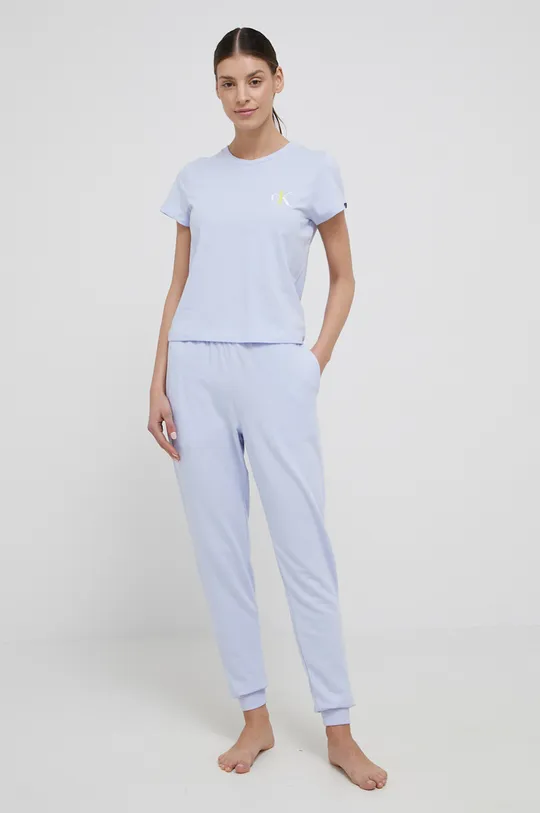 niebieski Calvin Klein Underwear T-shirt Damski