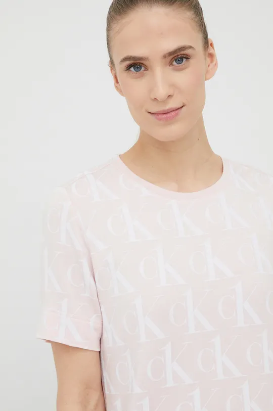 розовый Пижамная футболка Calvin Klein Underwear Женский