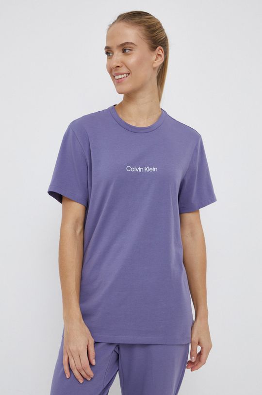 fialová Calvin Klein Underwear - Pyžamové tričko Dámský