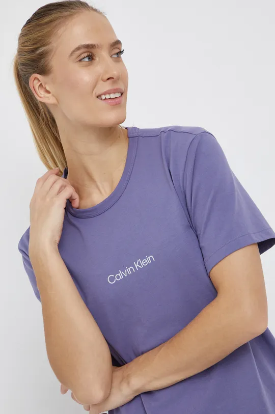fialová Calvin Klein Underwear - Pyžamové tričko