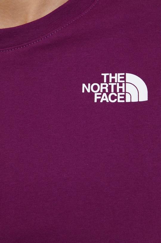 Хлопковая футболка The North Face Женский