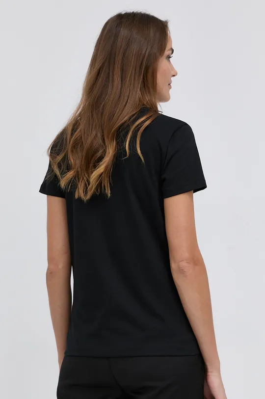 Karl Lagerfeld T-shirt bawełniany 216W1700 100 % Bawełna organiczna